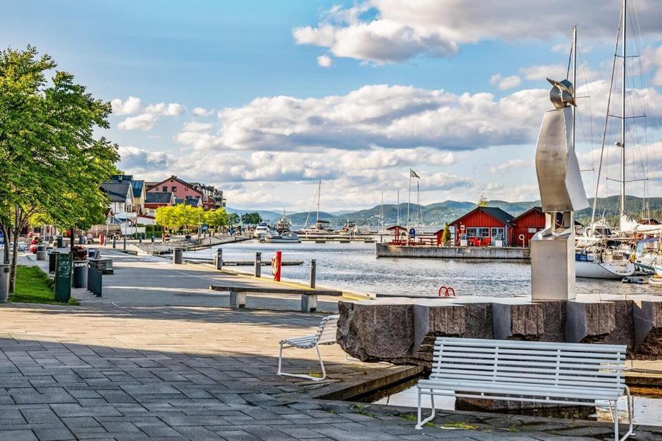 Studio W Centrum Miasta Holmestrand, Norwegia Exterior photo